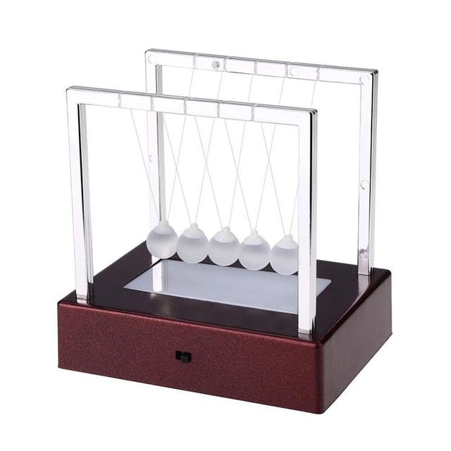 Newtons Cradle Led Colorful Science Toy