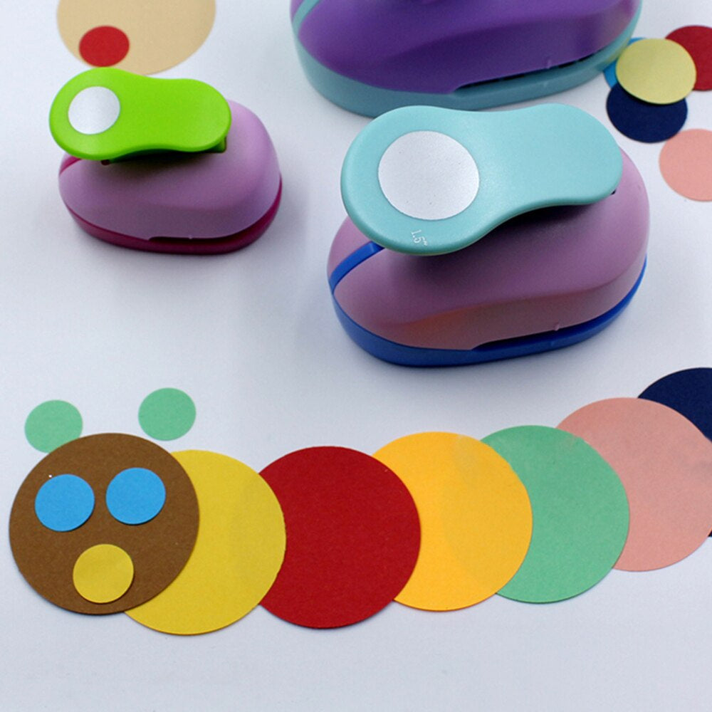 Round Paper Craft Hole Punch Tool