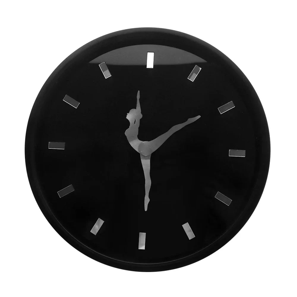 Dancing Ballerina Artsy Modern Wall Clock