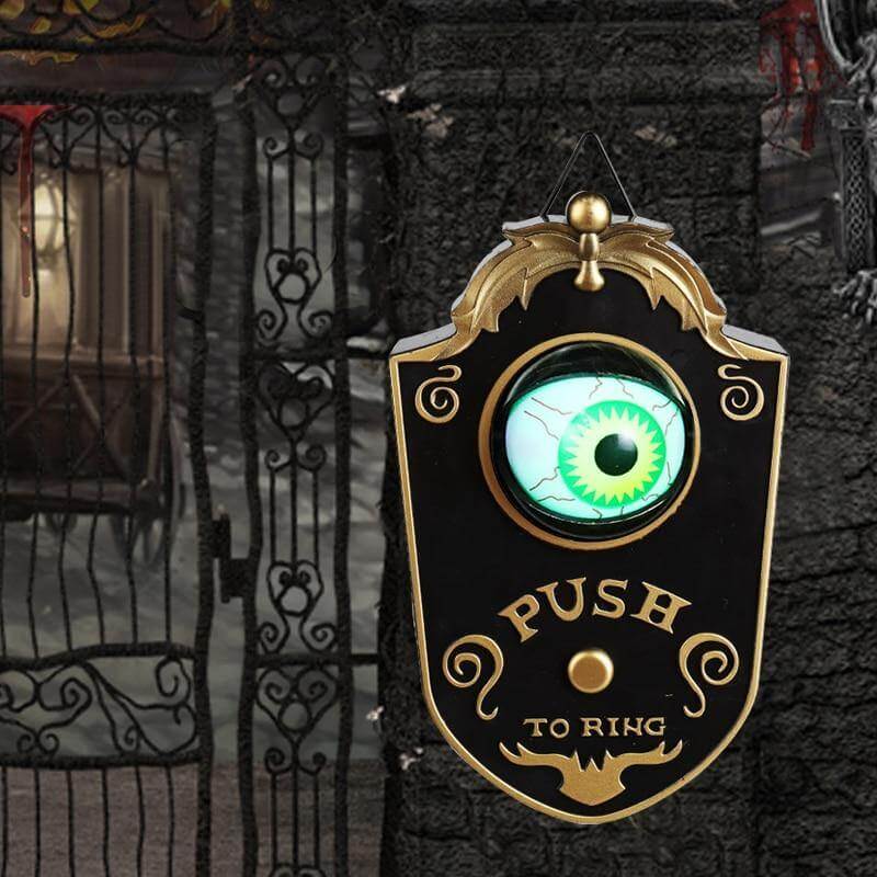 One-Eyed Luminous Glowing Halloween Doorbell