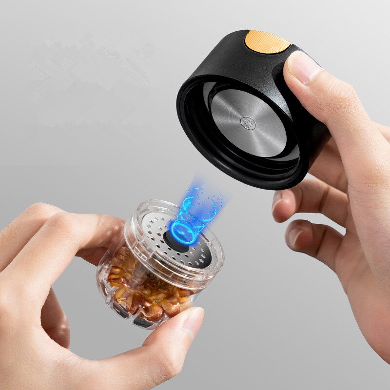 Double Wall Glass Magnetic Tea Infuser Bottle