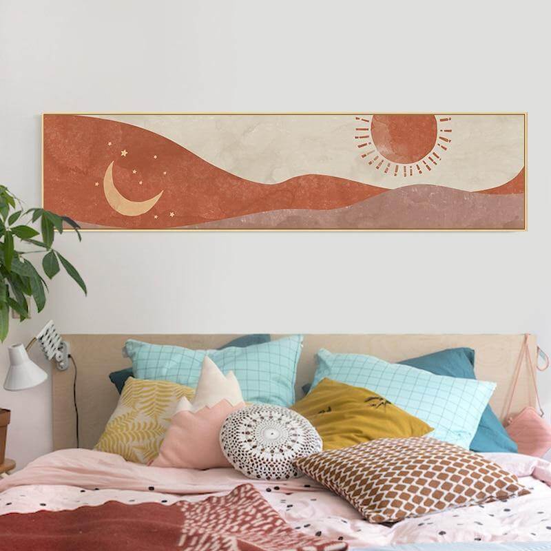 Nordic Minimal Wall Art Canvas Painting