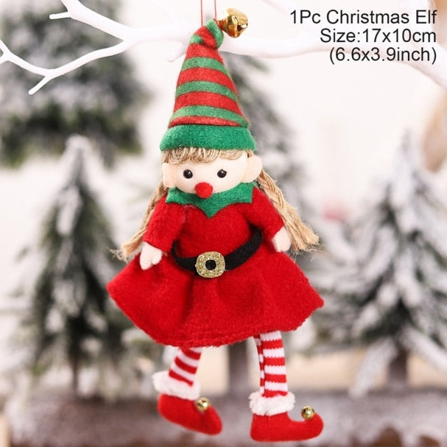 Christmas Elk Doll Home Decor