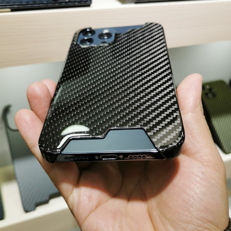 Creative Carbon Fiber Thin iPhone Case