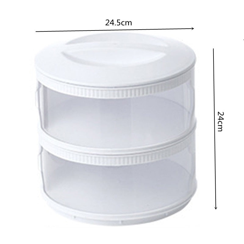 Transparent Stackable Food Organizing Container