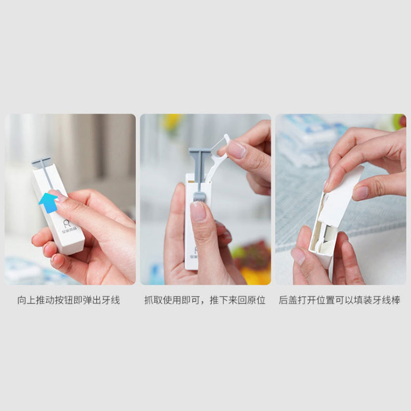 Portable Automatic Flosser Dispenser Box