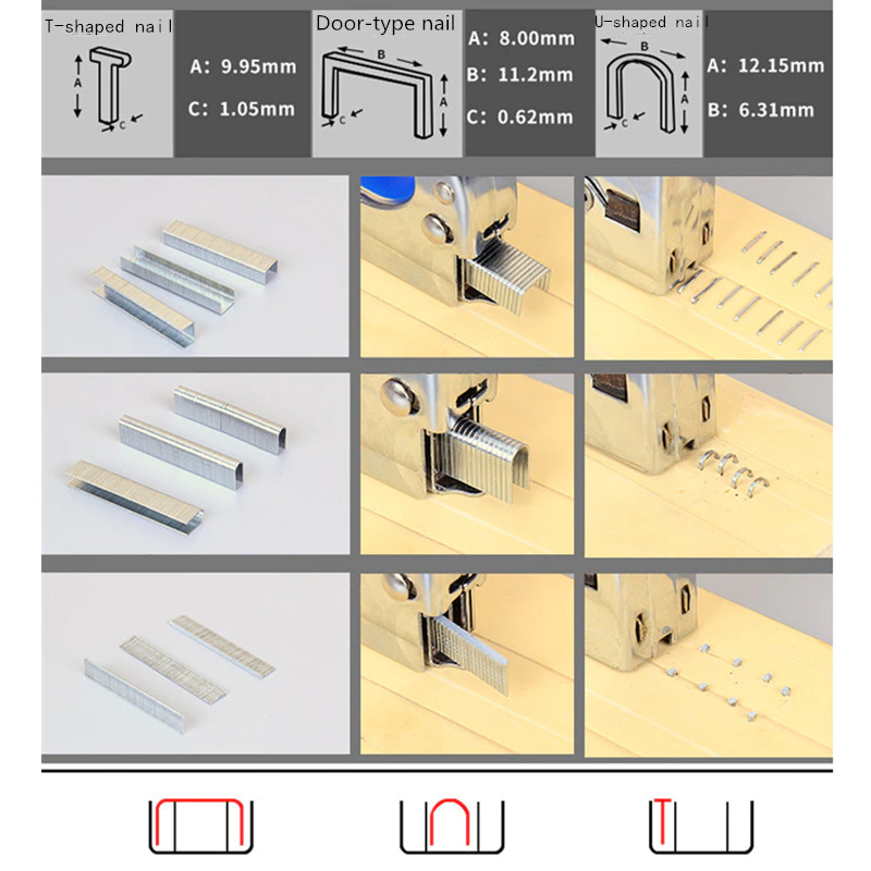 Portable Manual Rapid Clipper Stapler