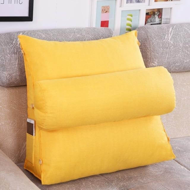 Comfort Soft Bed Triangular Backrest Pillow