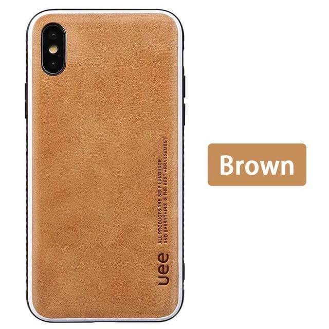 Mavi-Series Leather Anti-Fall Iphone Cases