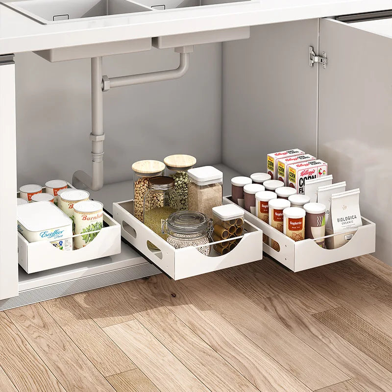 Under the Cabinet Smart Dish Organizer Rack