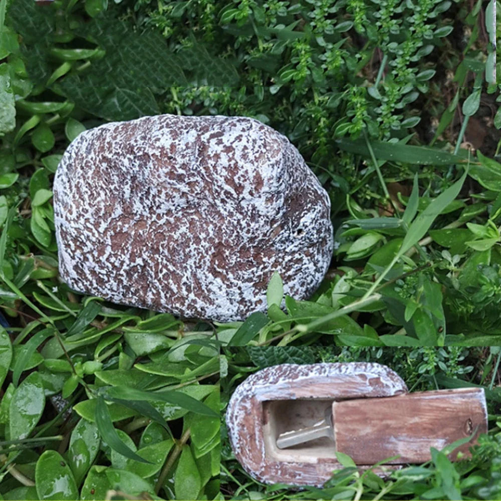 Hidden Stone Design Garden Security Box