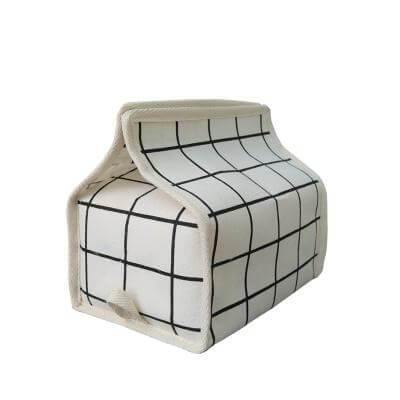 Japan Style Cotton Linen Tissue Holder