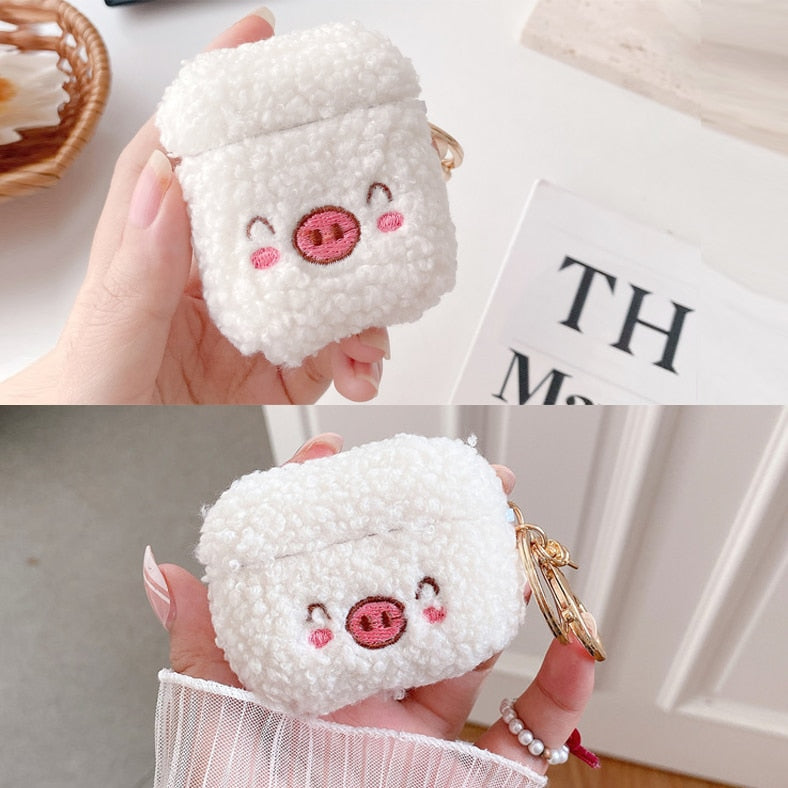 Fluffy Dog AirPods Case