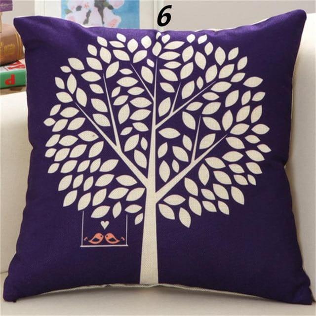 Luxury Flower Vase Cushion Cover Pillowcase