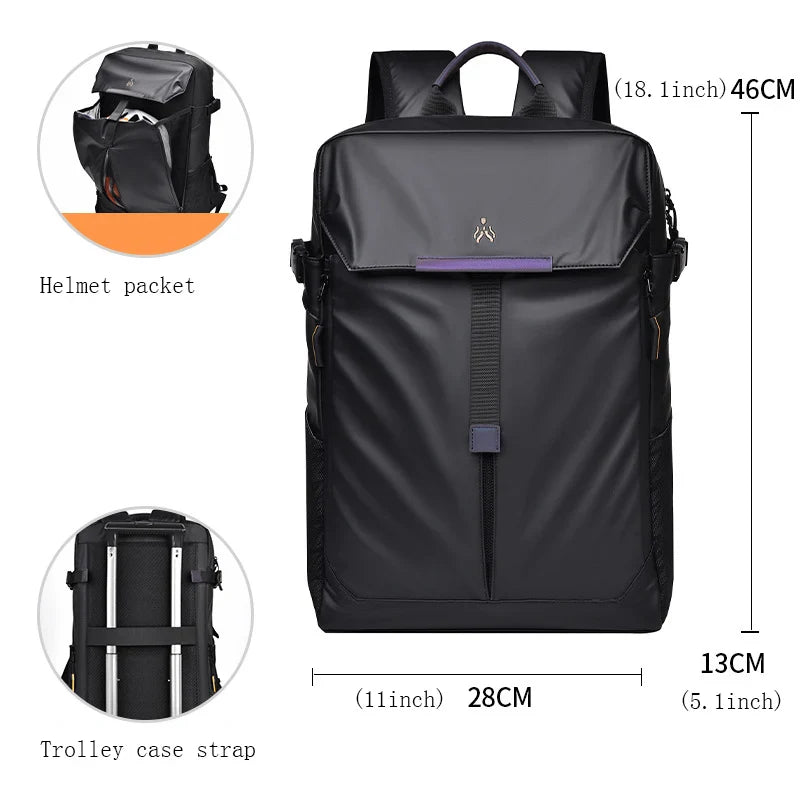 Multi-Compartment Urban Life Travel Backpack