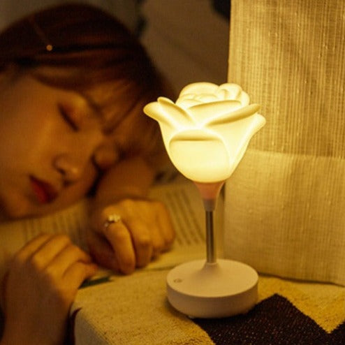 Rose Flower Romantic Touch Night Light