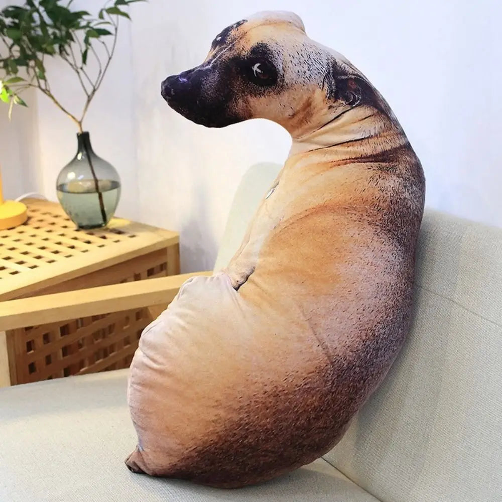 Realistic Dog Soft Dog Plush Pillows