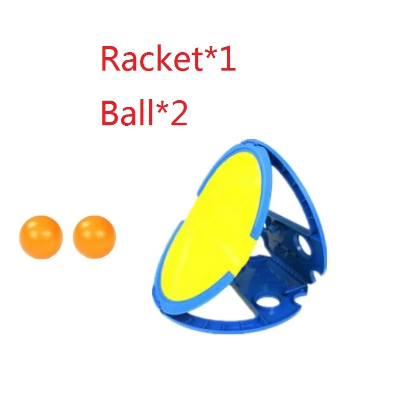 Interactive Racket Throw And Catch Ball Game