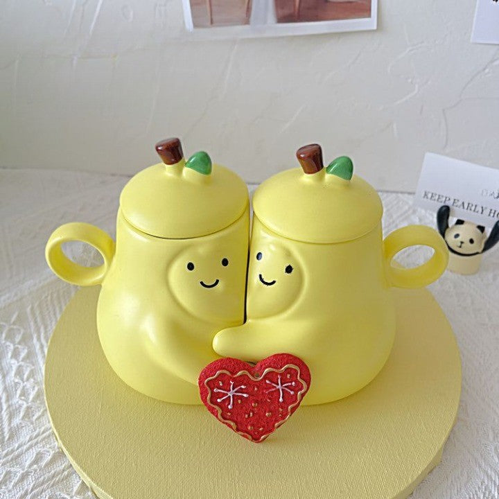 Cuddly Pear Ceramic Duo Cup