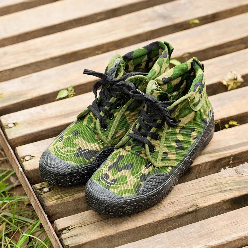 Urban Military Camouflage Tactical Boots