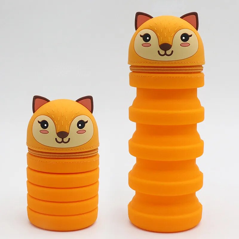 Stretchable Cartoon Flexible Pencil Case