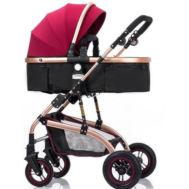 3 in 1 High-Landscape Bidirectional Portable Foldable Baby Stroller