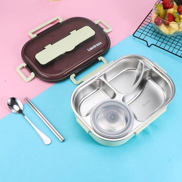 Stainless Steel Leak-Proof Lunch Box Container