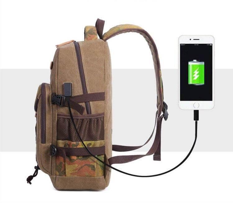 Anti Theft Usb Charging Travel Bagpack