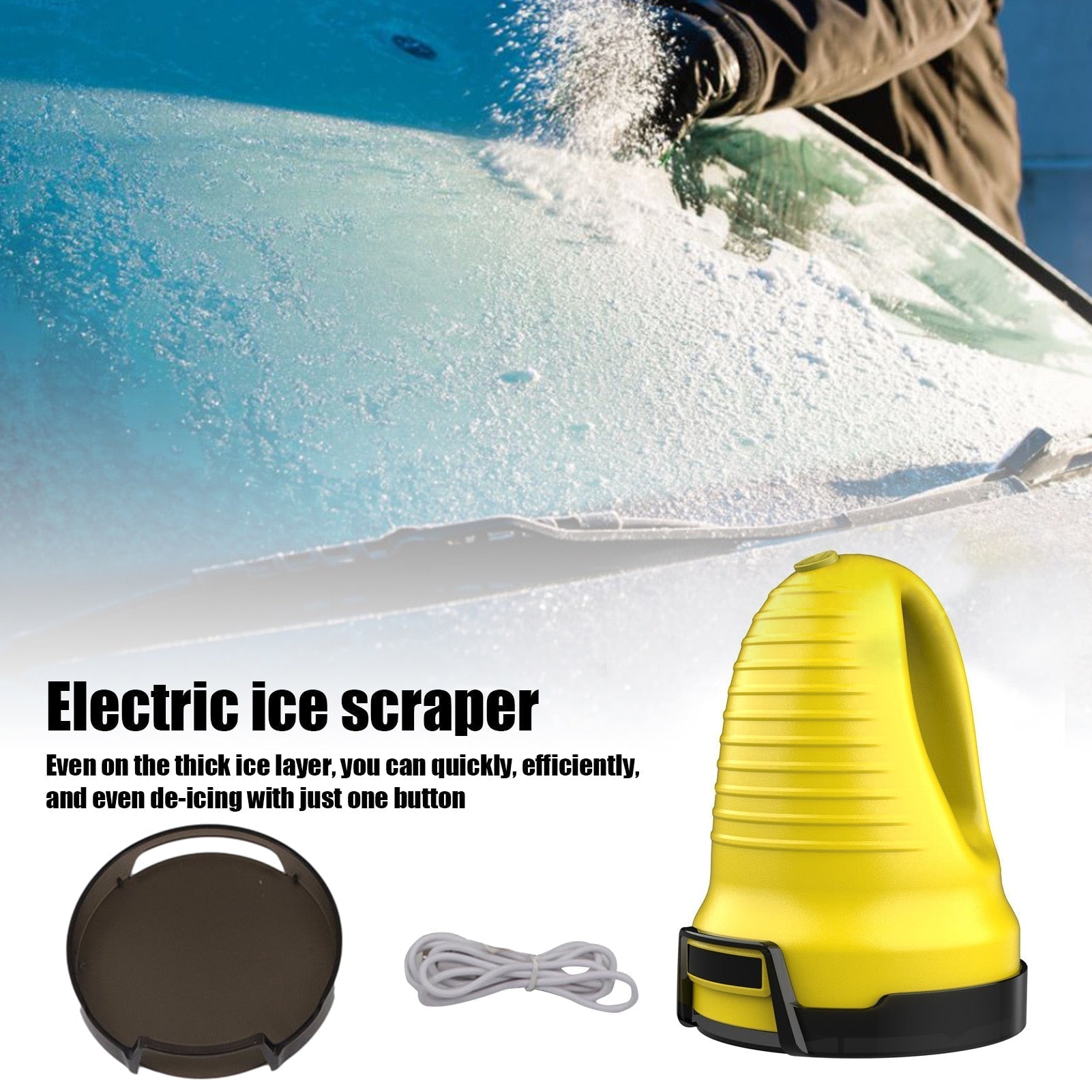 Winter Electric Quick Car Ice Scraper