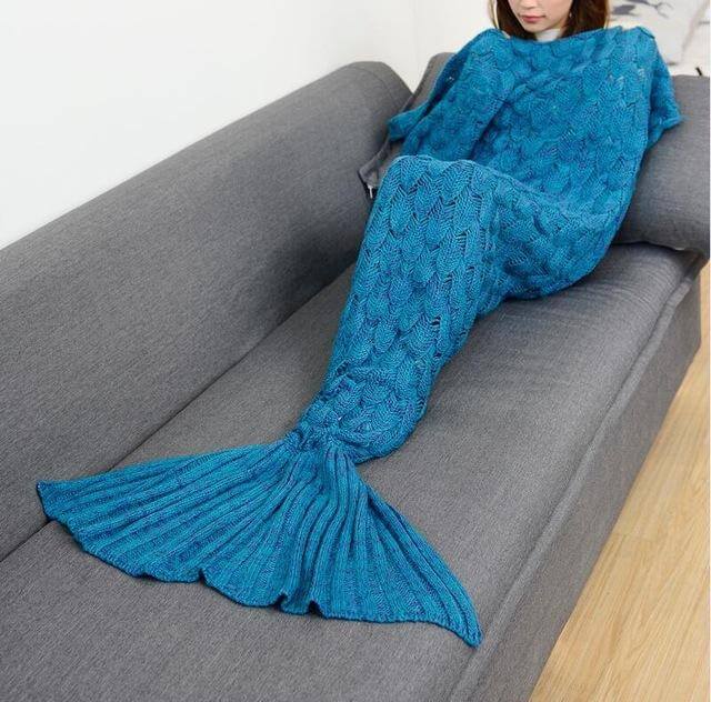 Handmade Mermaid Sleeping Blanket