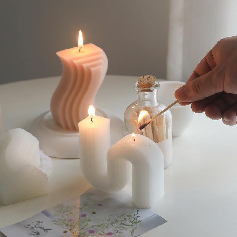 DIY Geometric Aromatic Candle Mold