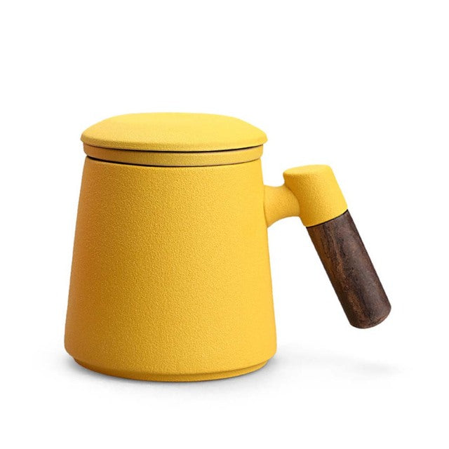 Elegant Creative Ceramic Tea Mug with Filter