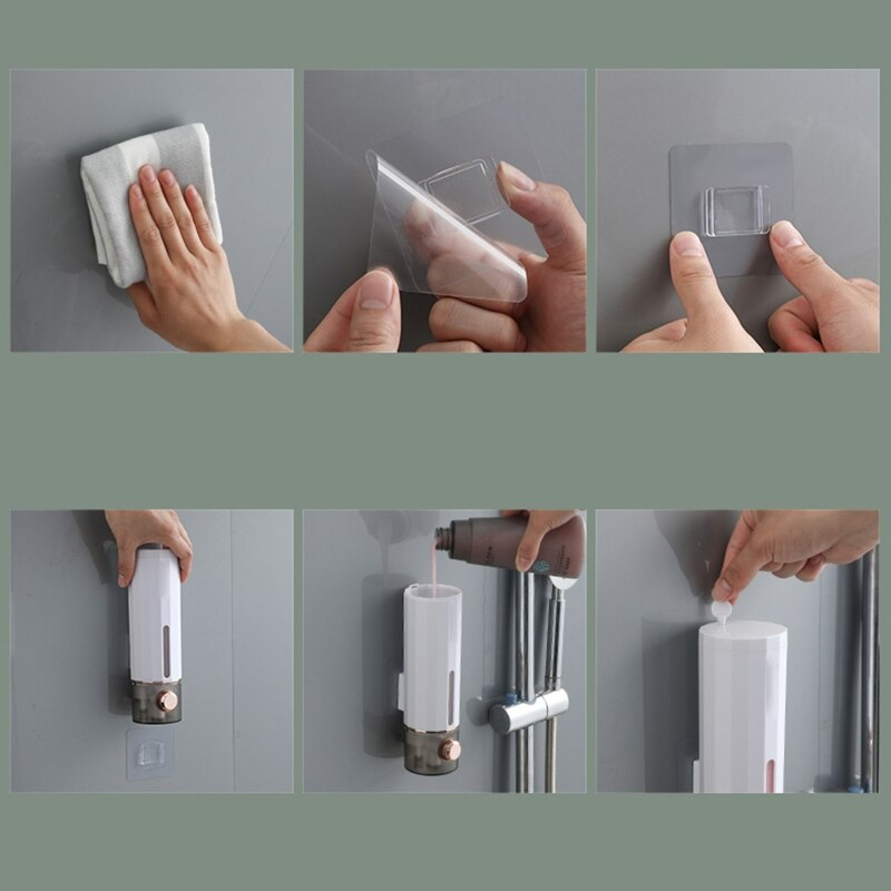 Wall-Mounted Shower Shampoo Dispenser