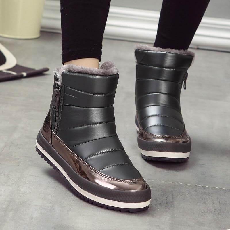 Russian Style Zipper Comfortable Women Shoes