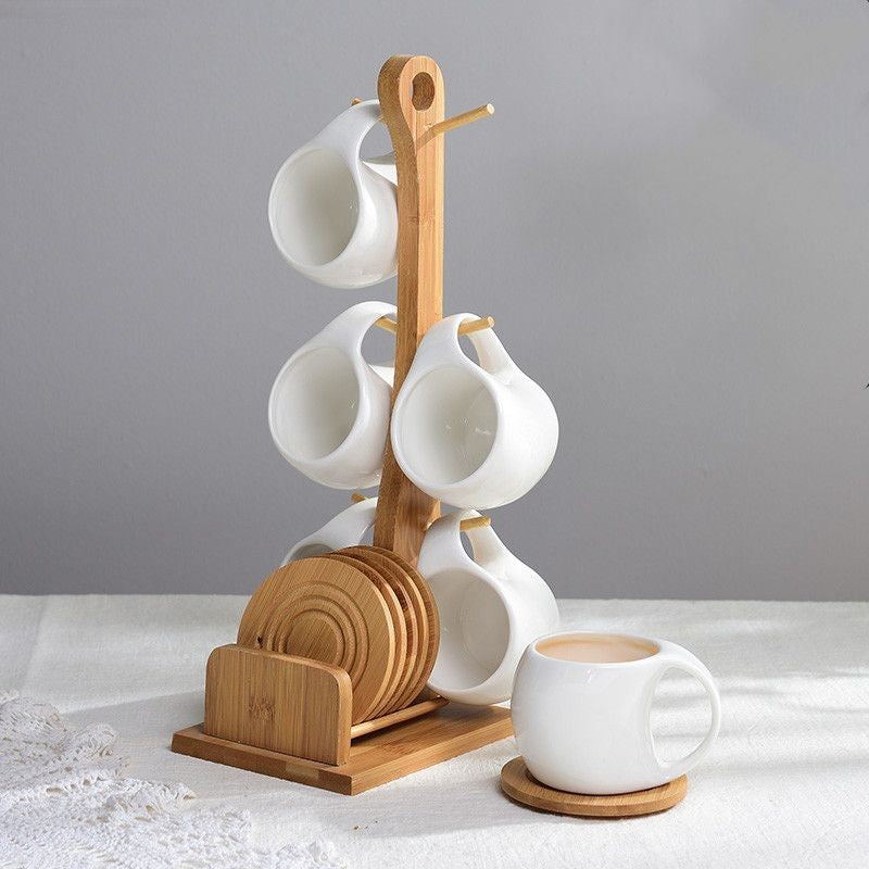 Simple Harmony Ceramic Tea Pot Set