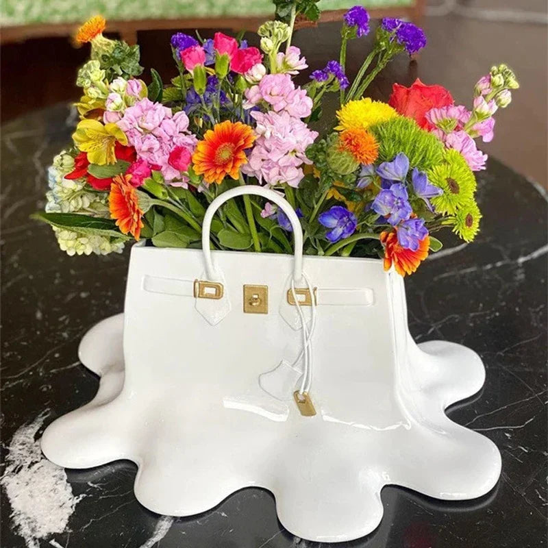 Melting Bag Creative Floral Vase