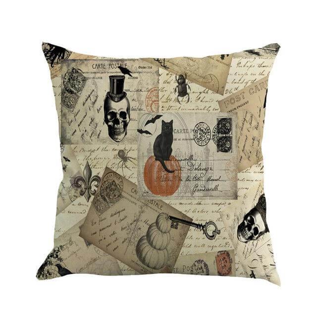 Soft Witch Halloween Pillow Cases