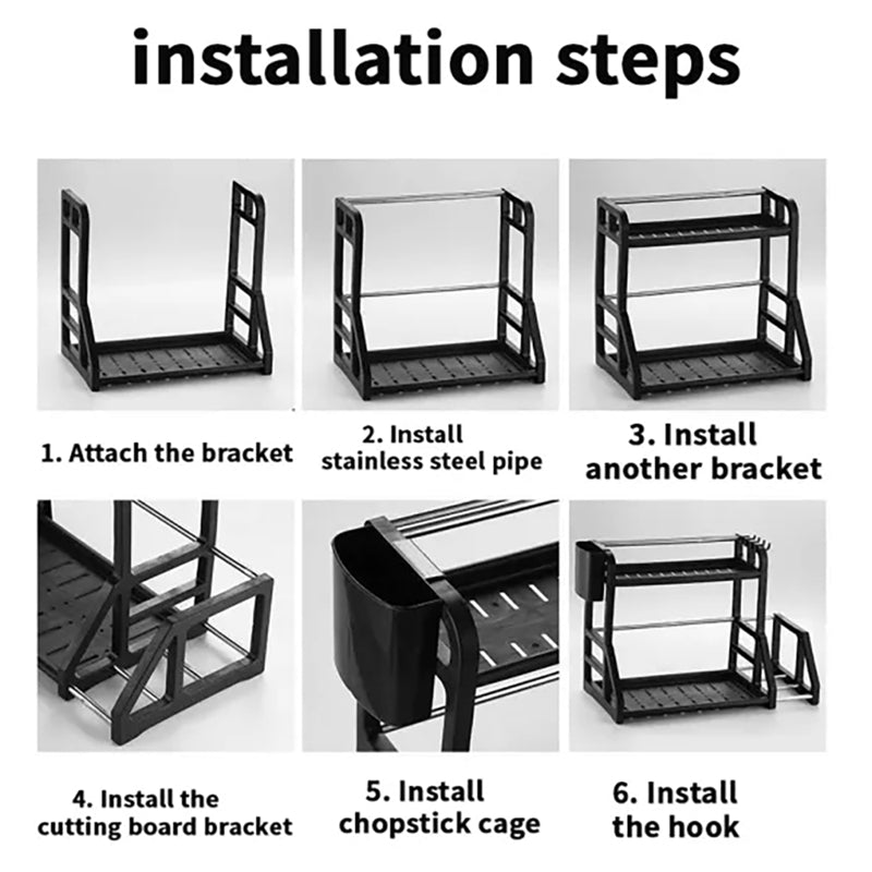 Multi-Layer Kitchen Storage Rack