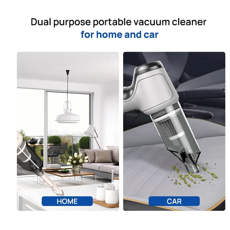 3in1 Strong Suction Wireless Handheld Vacuum Cleaner