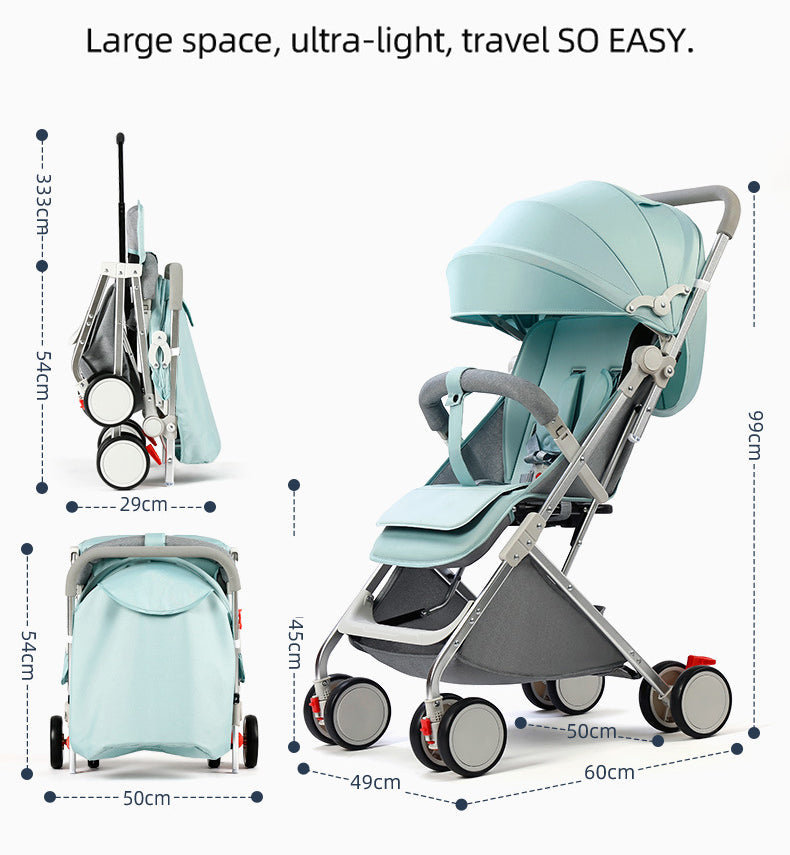 High Lightweight Foldable Baby Stroller