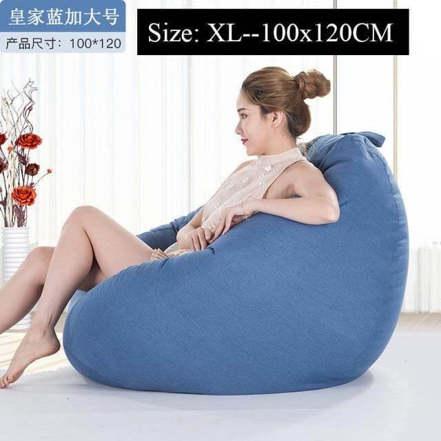 Modern Look Loft Style Pouf One Seat Bean Bag