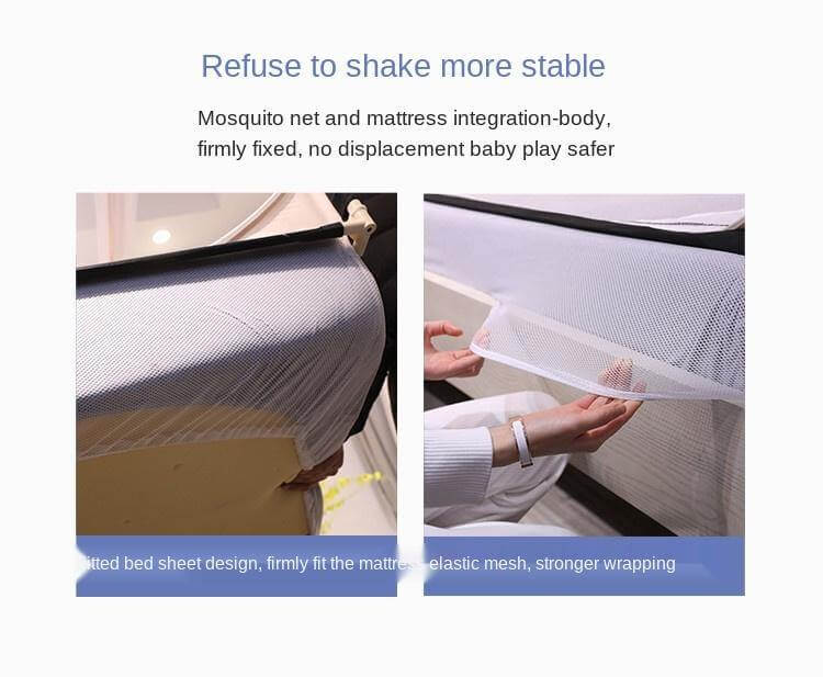 Drop-Resistant Bed Mosquito Net