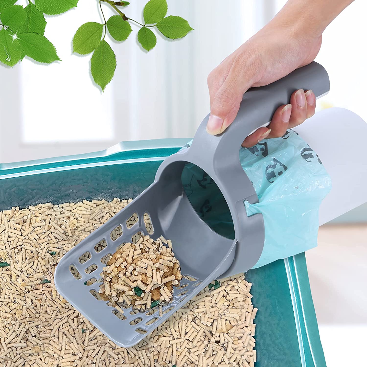 Portable Easy Pet Litter Shovel