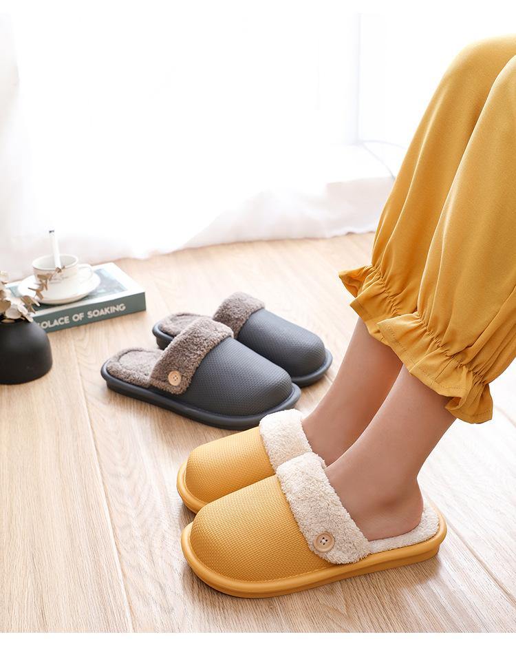 Lightweight Washable Comfy Plush Slippers