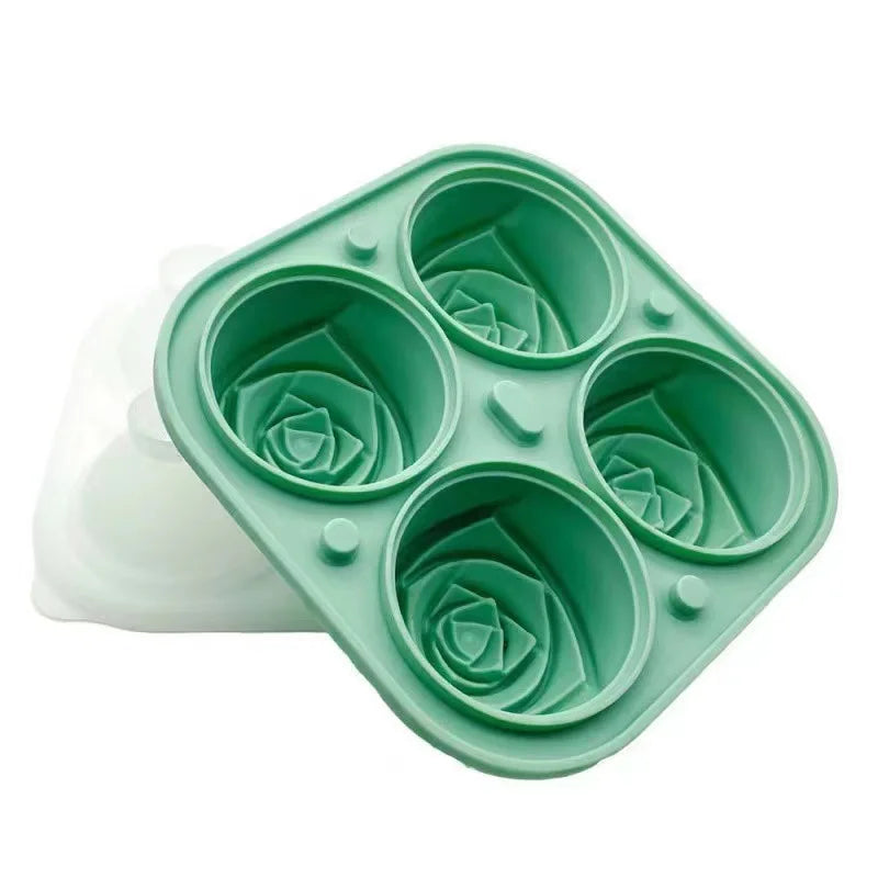 3D Rose Ice Cube Trays