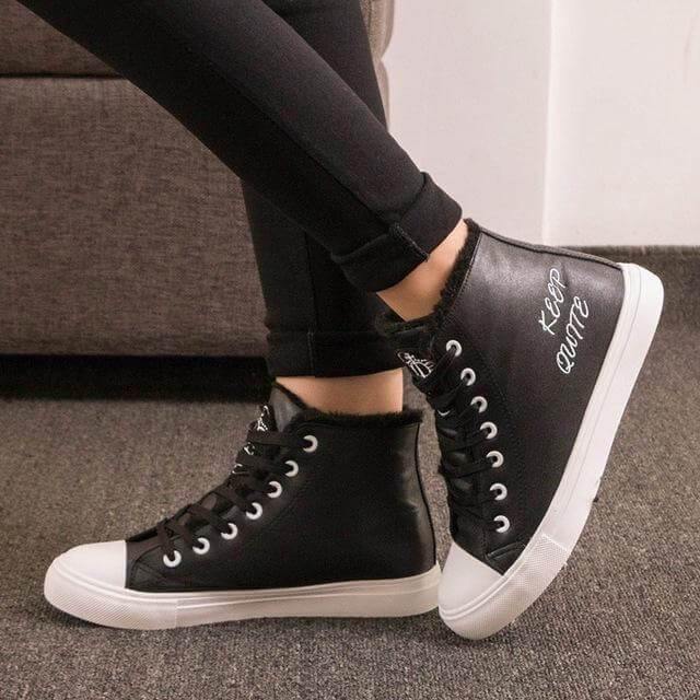 Low Ankle Fashion Winter Boots Sneakers