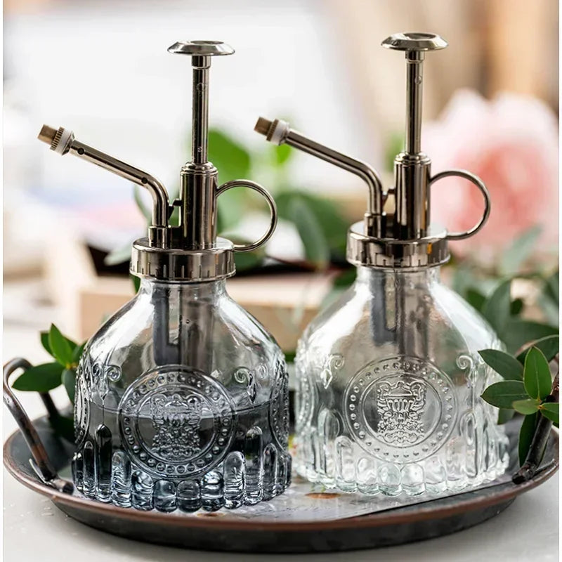 Retro Design Glass Water Plant Sprayer