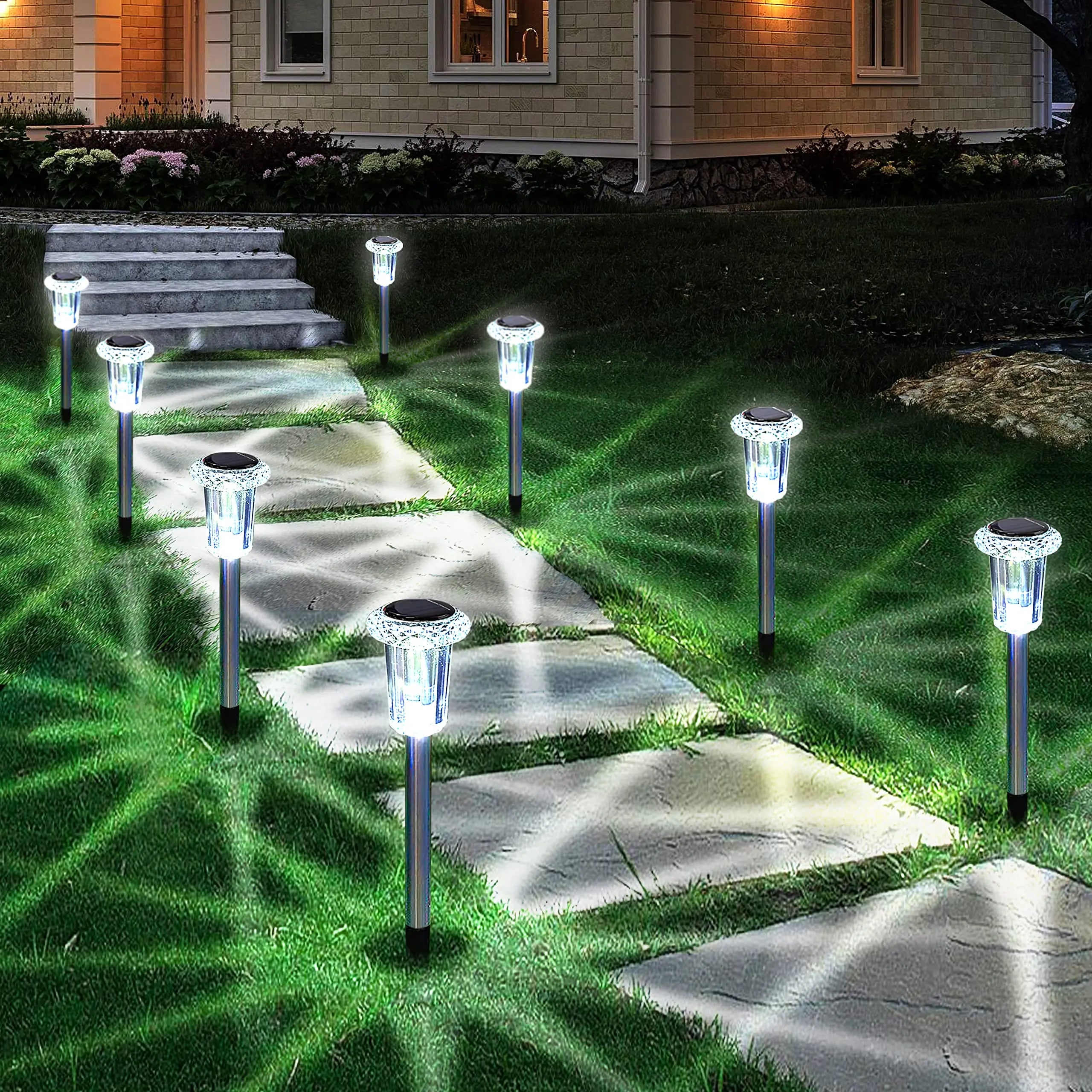 Night Star Solar Pathway Illumination Lights