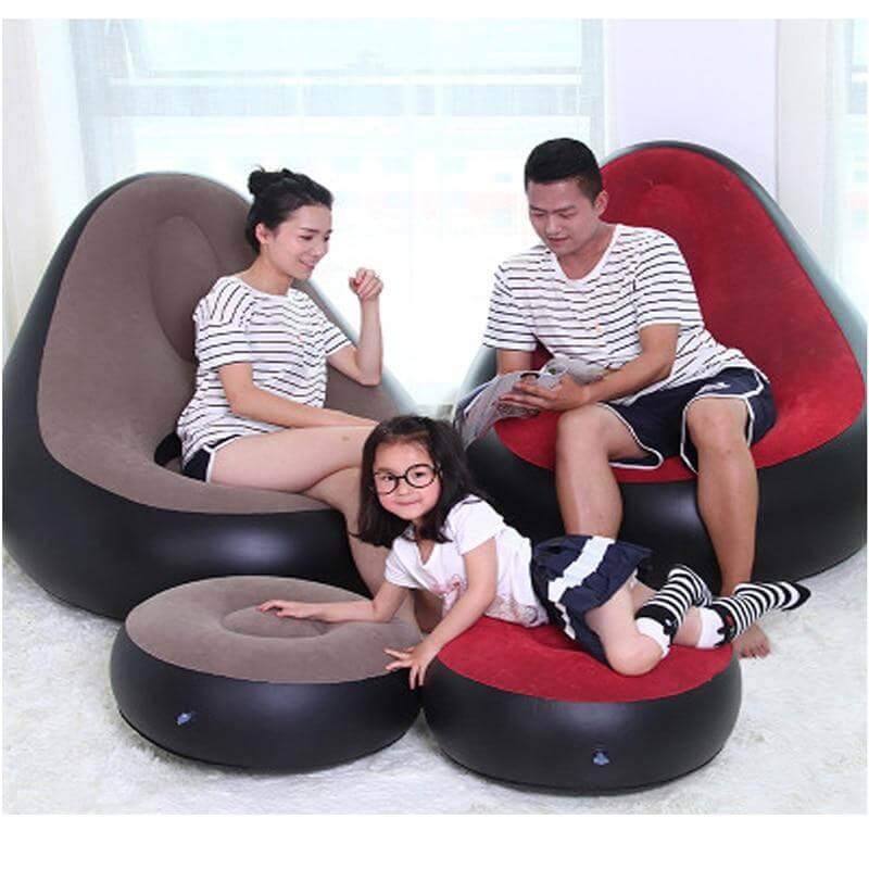 Comfy Modern Beanbag Cushion Sofa