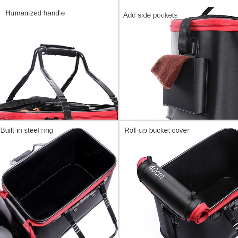 Portable Foldable Fishing Water Container